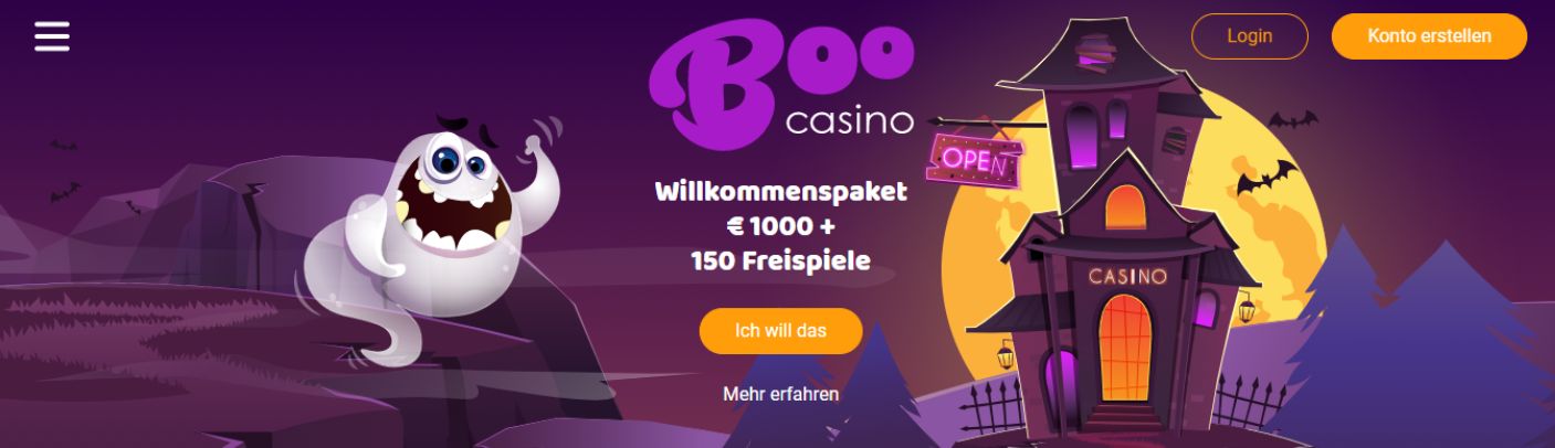 Boo Casino Bonus