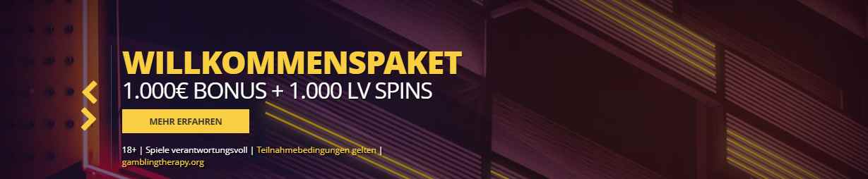 LVBet Casino Bonus