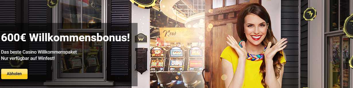 Winfest Casino Bonus