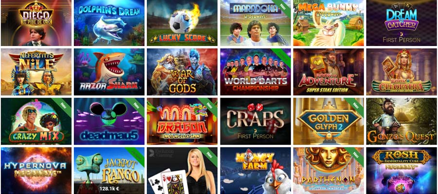 screenshot vegaz casino games