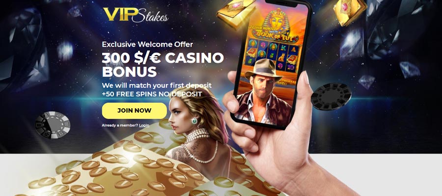 screenshot vip stakes casino interface