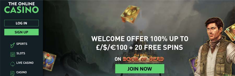 screenshot the online casino bonus